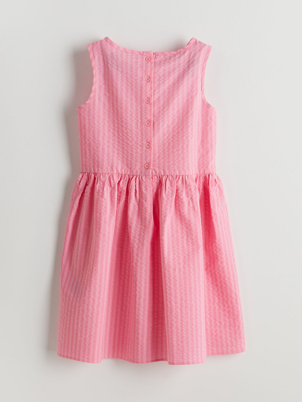 Crew Neck Girls Dress -S5M249Z4-GCE