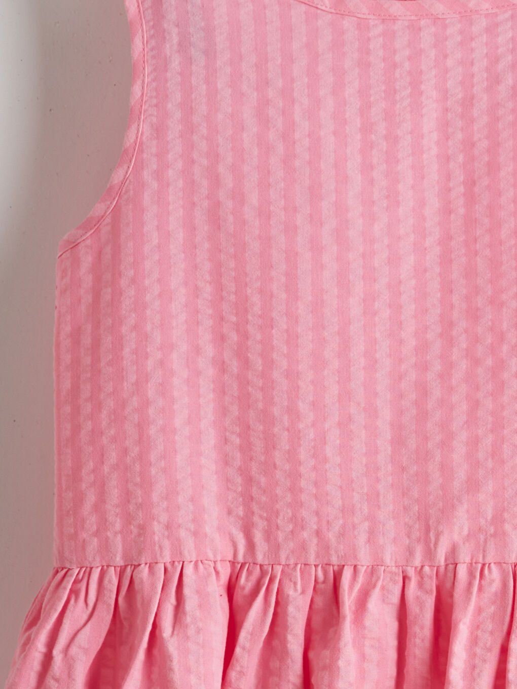 Crew Neck Girls Dress -S5M249Z4-GCE