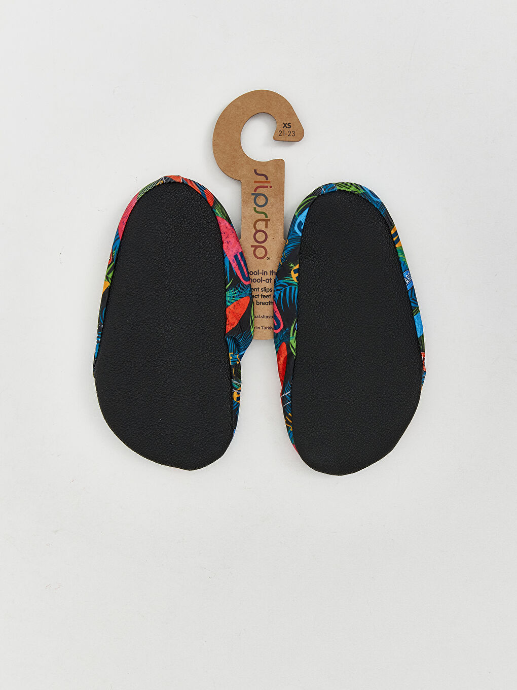 Siyah Baskılı Erkek Bebek Deniz Ayakkabısı-1