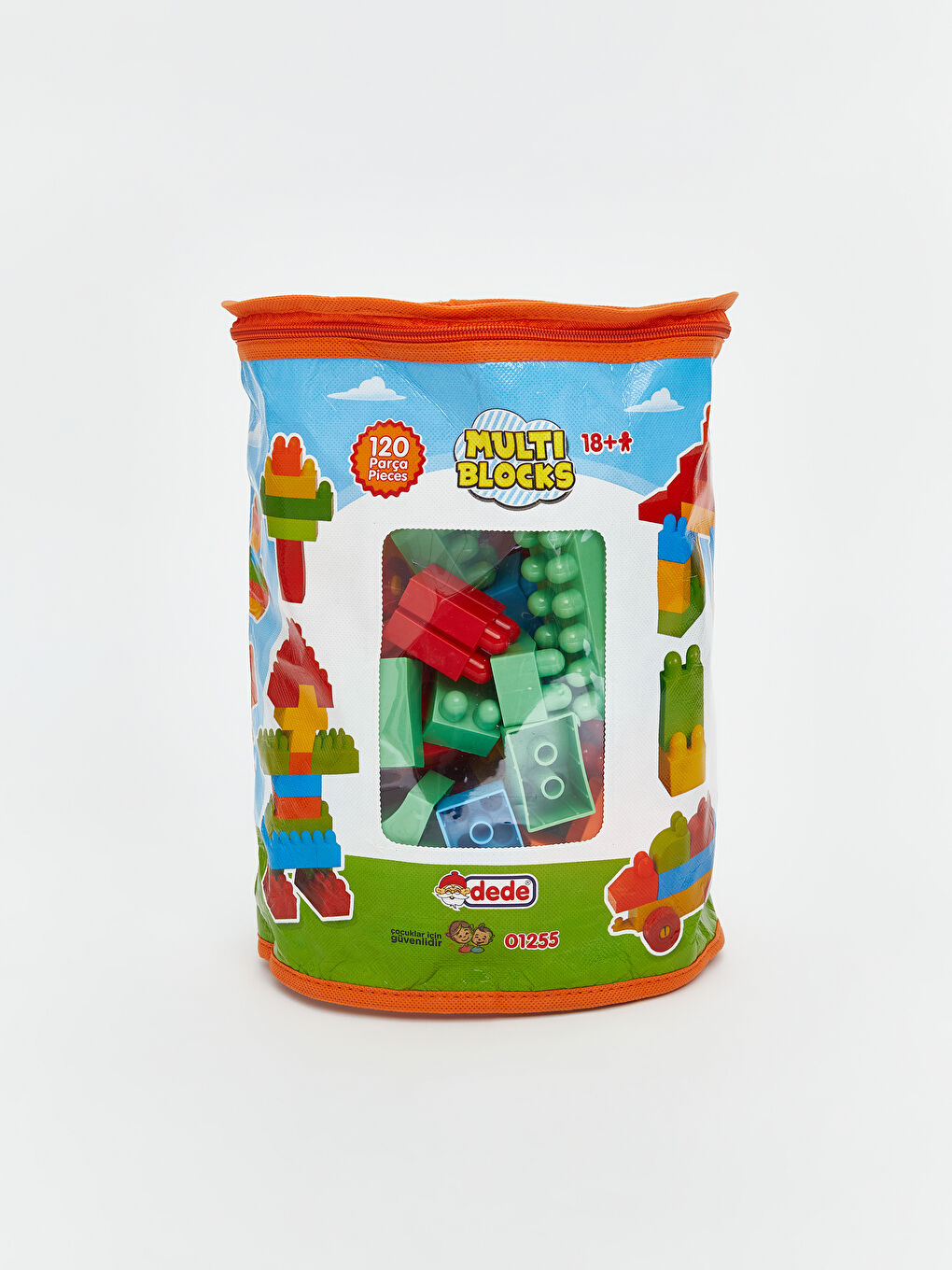 120-ნაჭრიანი ბლოკების ასაწყობი ნაკრები