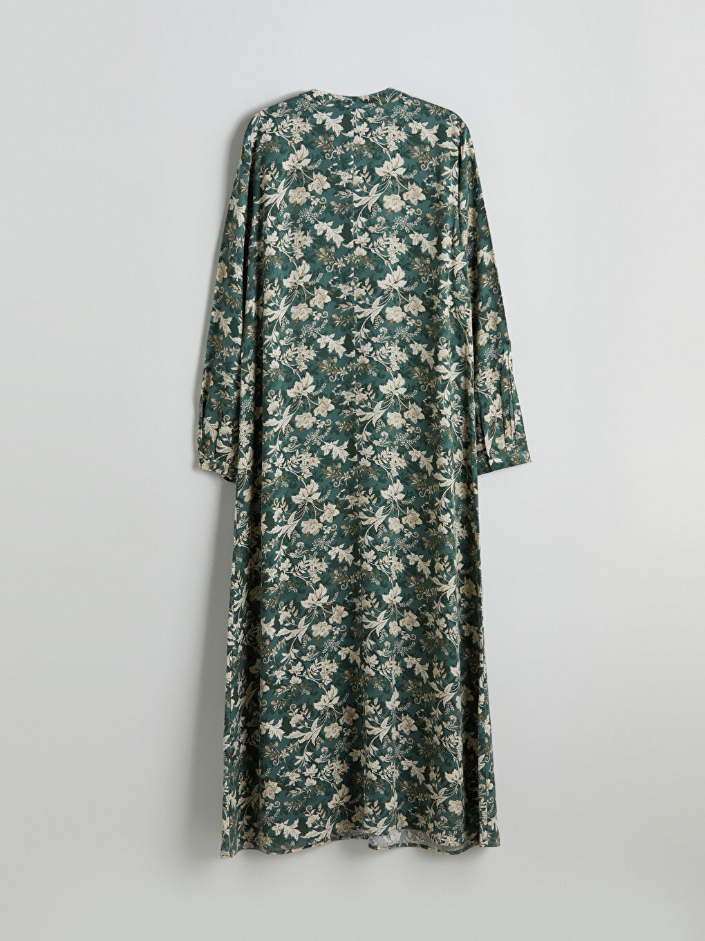 Crew Neck Floral A-Line Dress -S5M272Z8-LRL