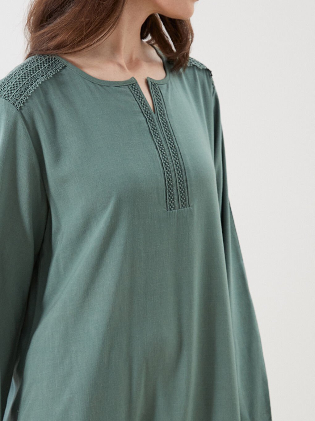 LCW Grace Woman KHAKI Dress -S5M274Z8-YFH