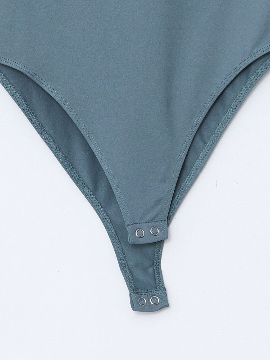 Mavi Bisiklet Yaka Kadın Bodysuit-5