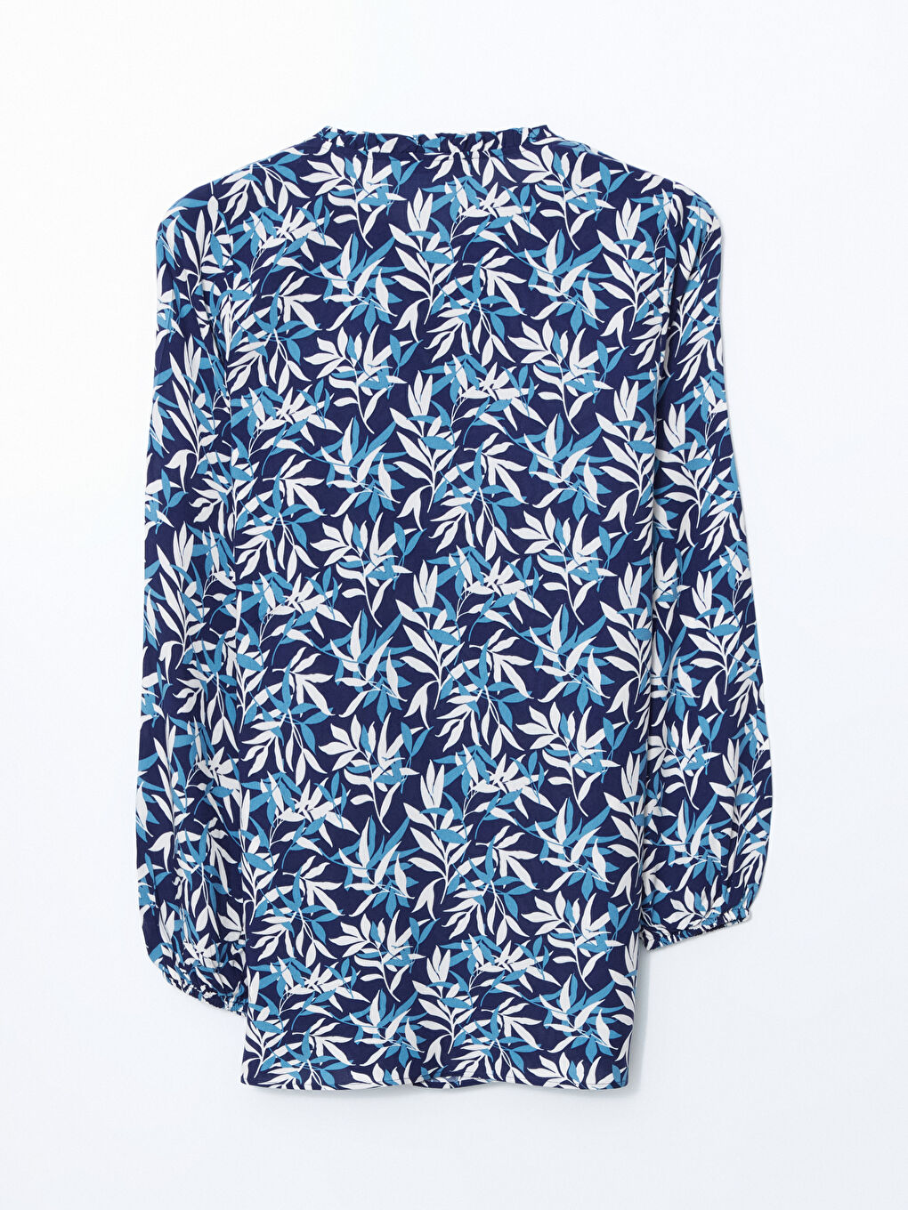 Tie Neck Floral Women's Blouse -S5M292Z8-LSJ