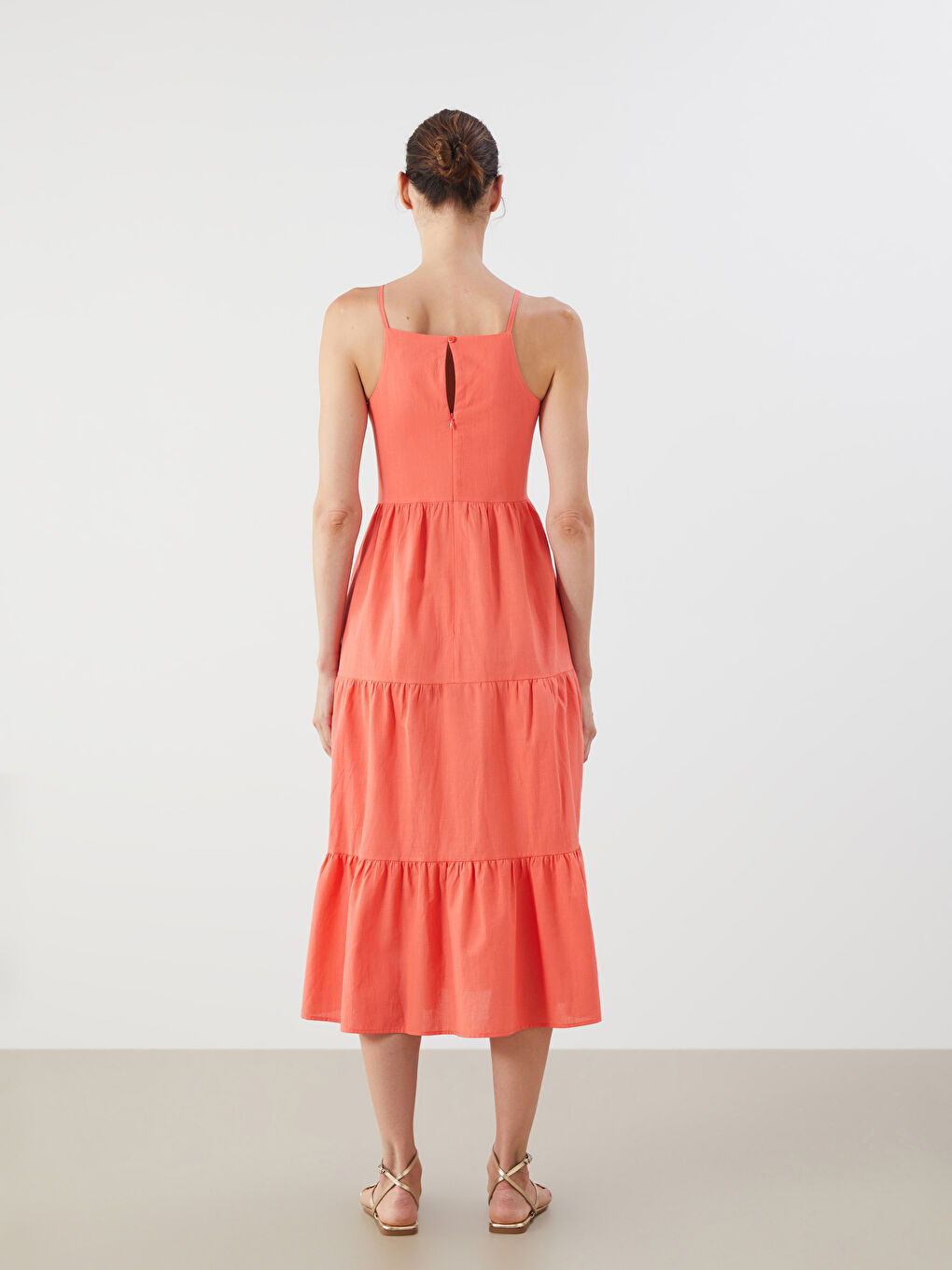 Woman ORANGE Dress -S5M304Z8-D7W