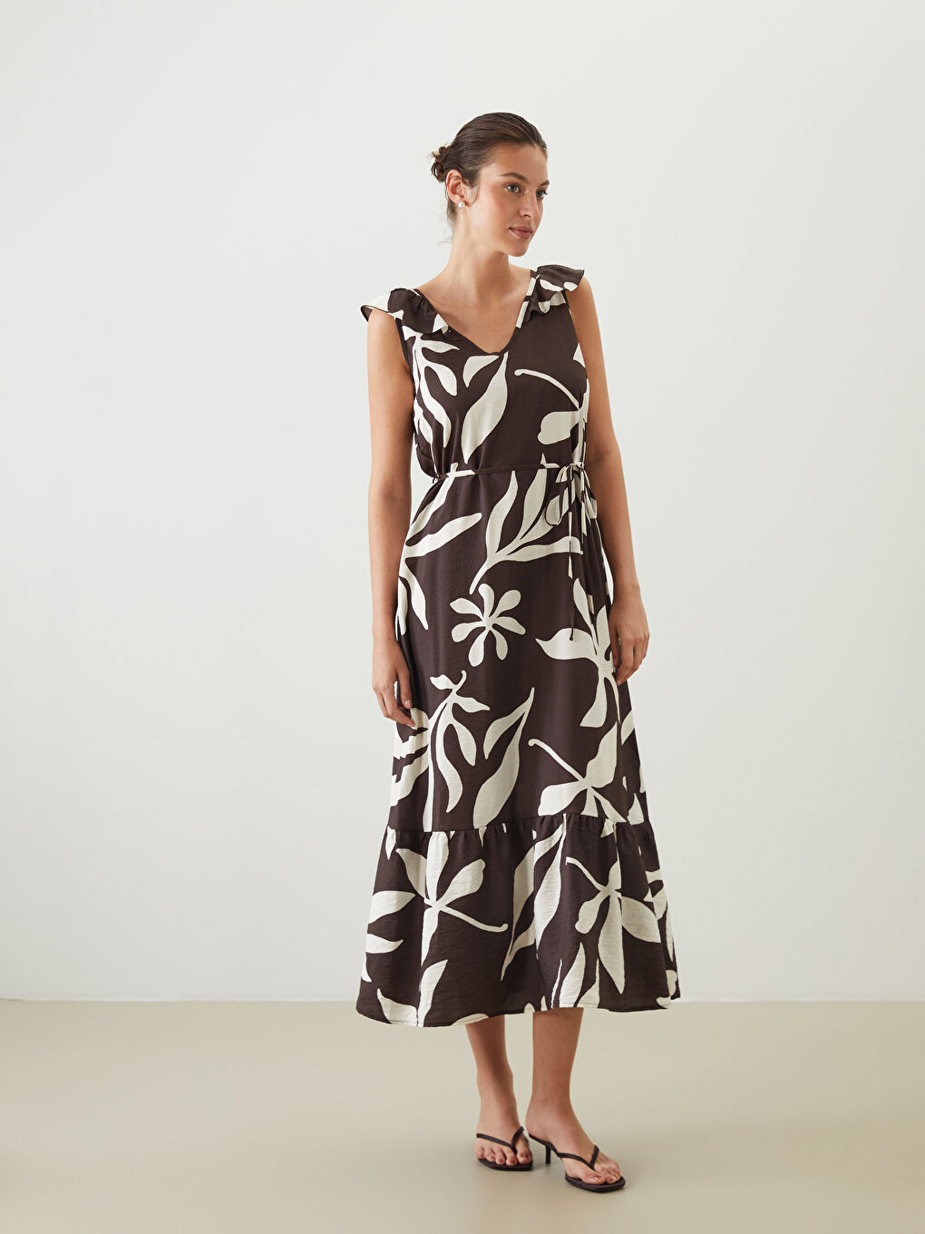 Woman BROWN Dress -S5M315Z8-LQY