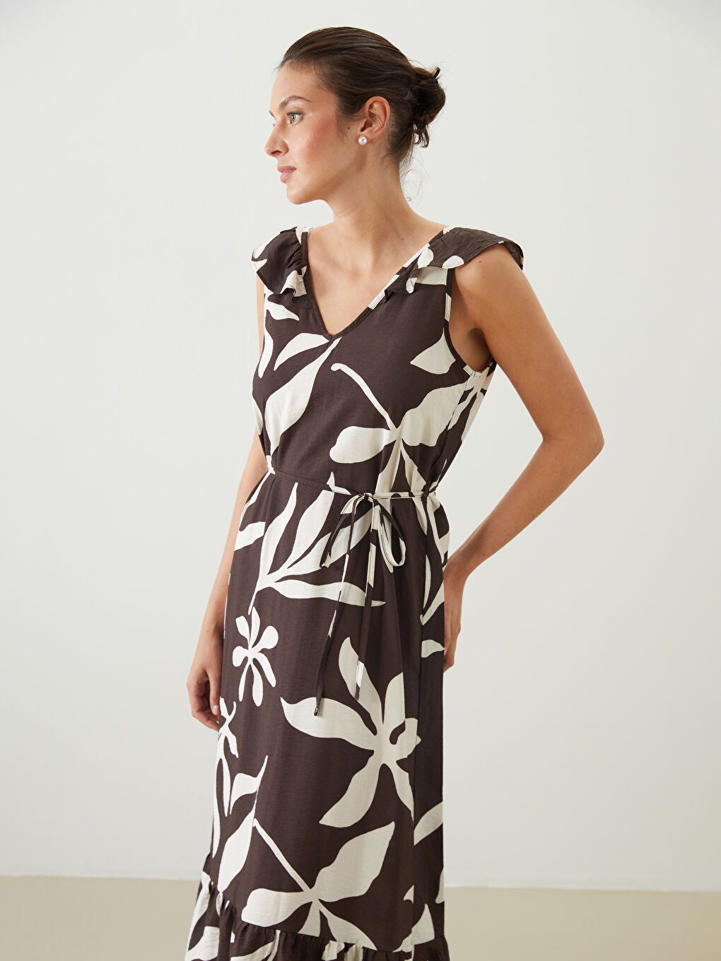 Woman BROWN Dress -S5M315Z8-LQY