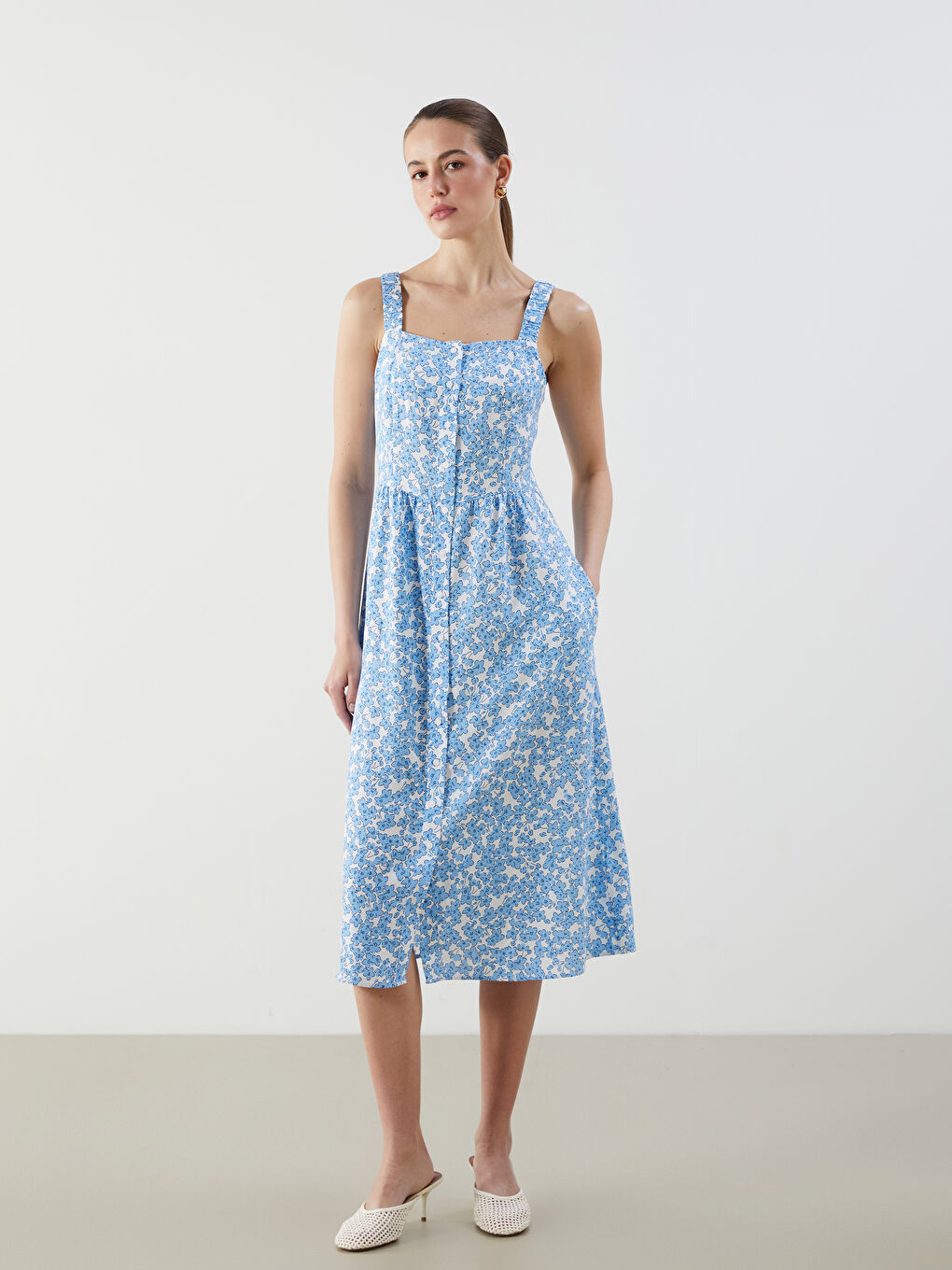 Woman BLUE Dress -S5M318Z8-LQQ