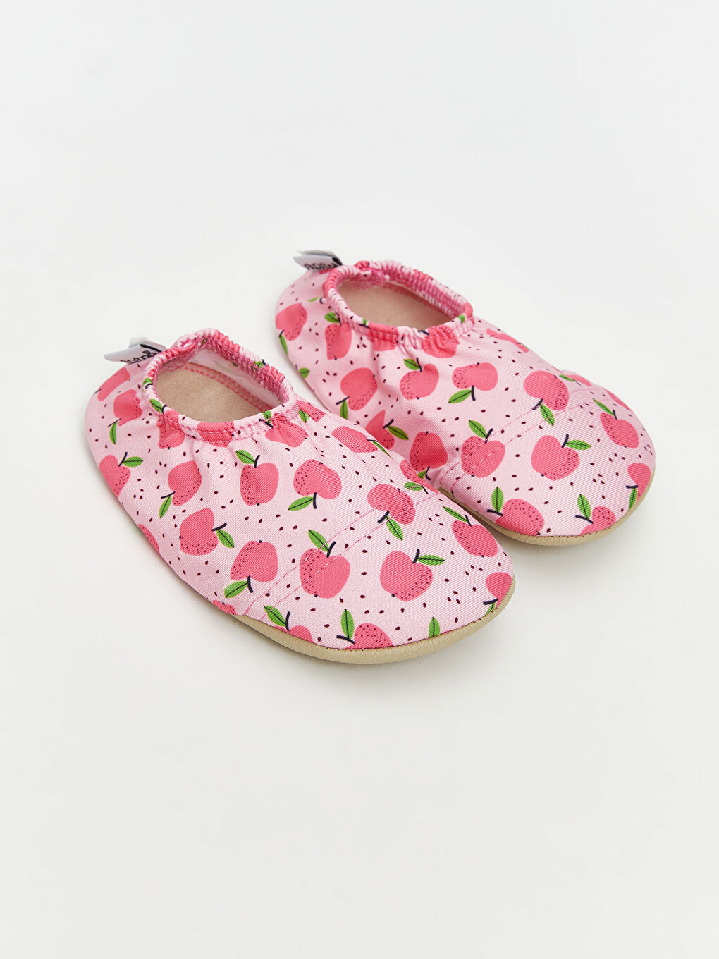Pembe Baskılı Kız Bebek Deniz Ayakkabısı
