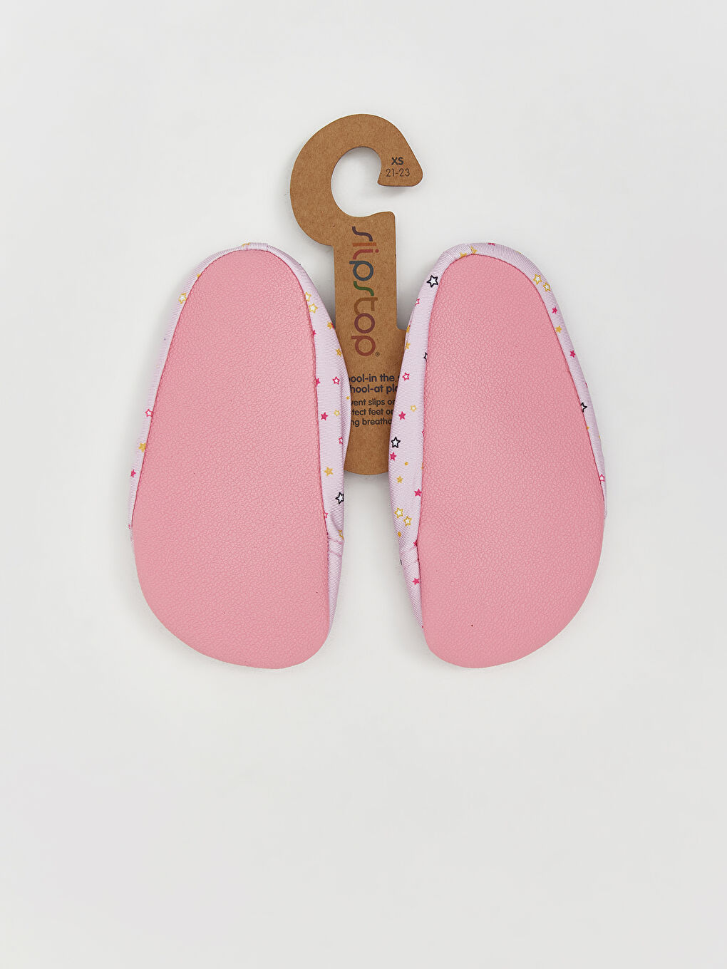 Pembe Baskılı Kız Bebek Deniz Ayakkabısı-1