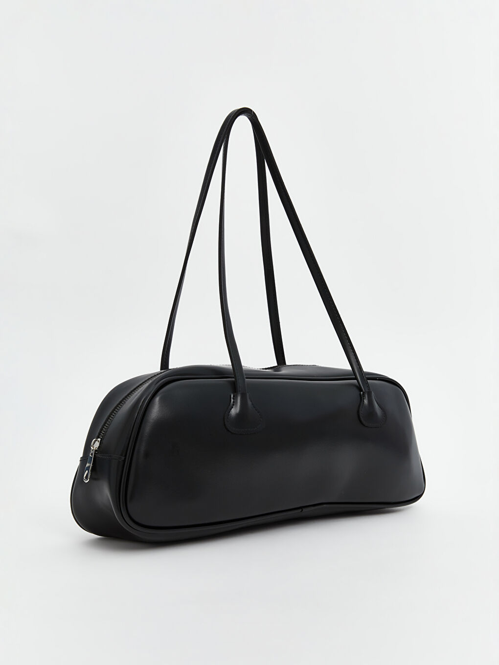 Leather Look Women's Shoulder Bag -S5M326Z8-CVL