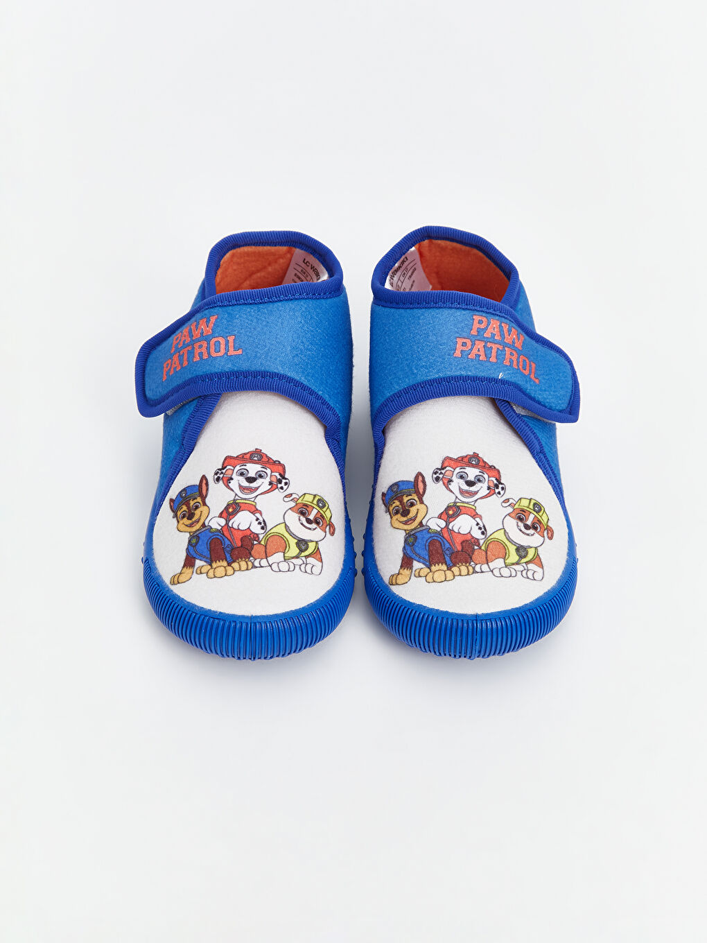 LCW STEPS Mavi Paw Patrol Baskılı Cırt Cırtlı Erkek Bebek Panduf - 2