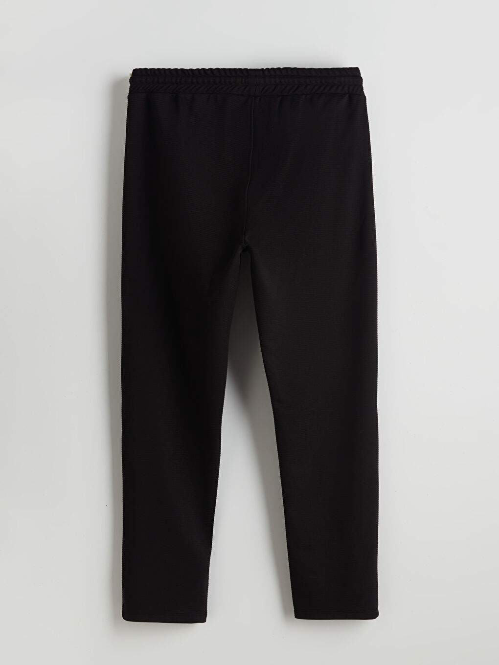 Siyah Standart Kalıp Erkek Eşofman Altı-5