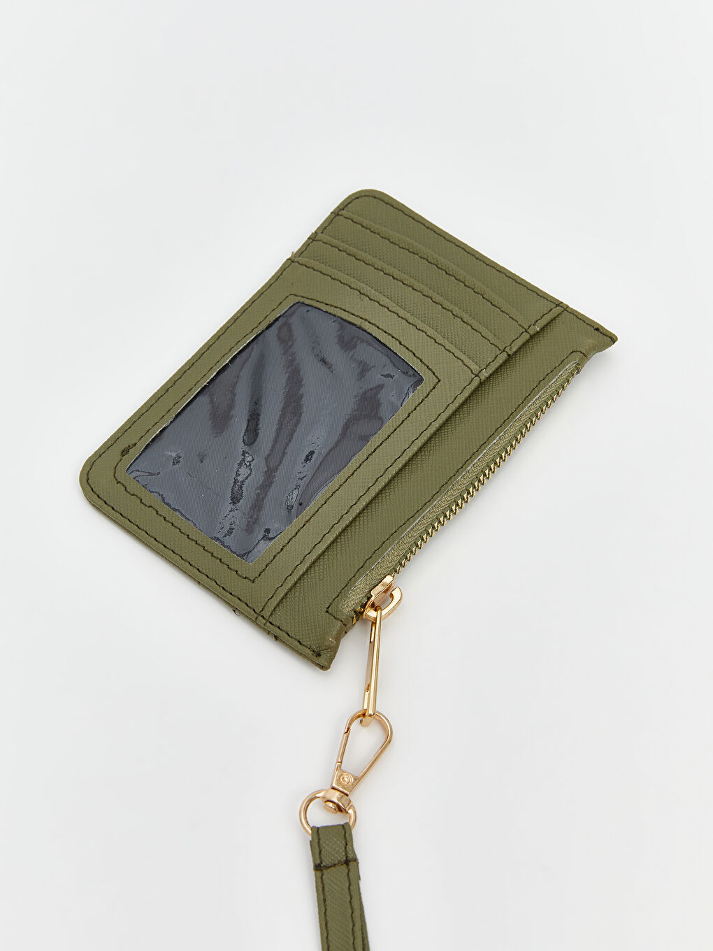 LCW ACCESSORIES Yeşil Deri Görünümlü Kadın Cüzdan - 1