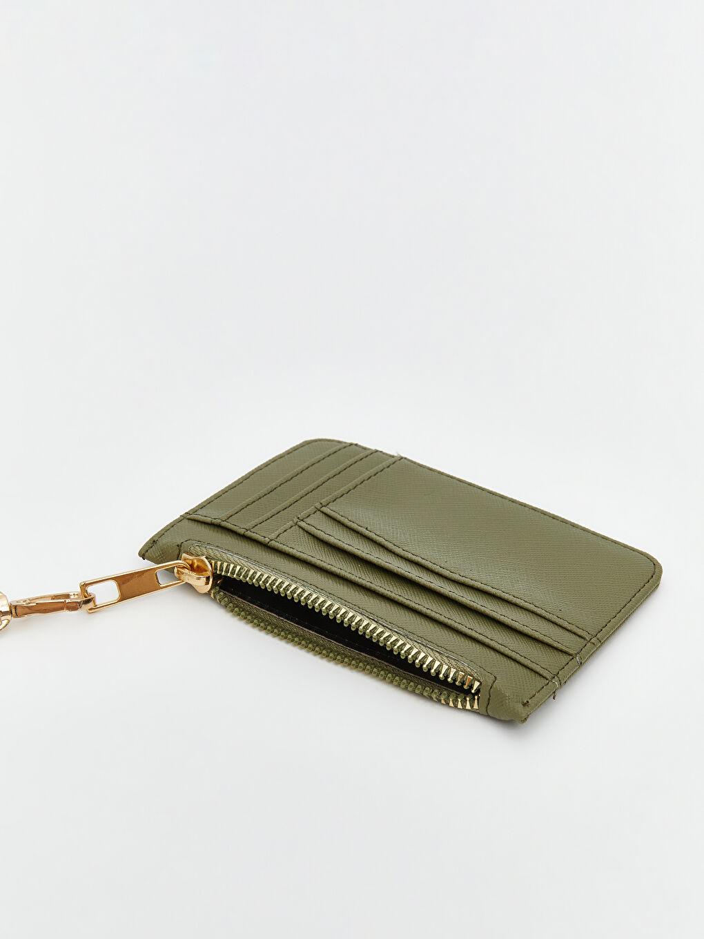 LCW ACCESSORIES Yeşil Deri Görünümlü Kadın Cüzdan - 2