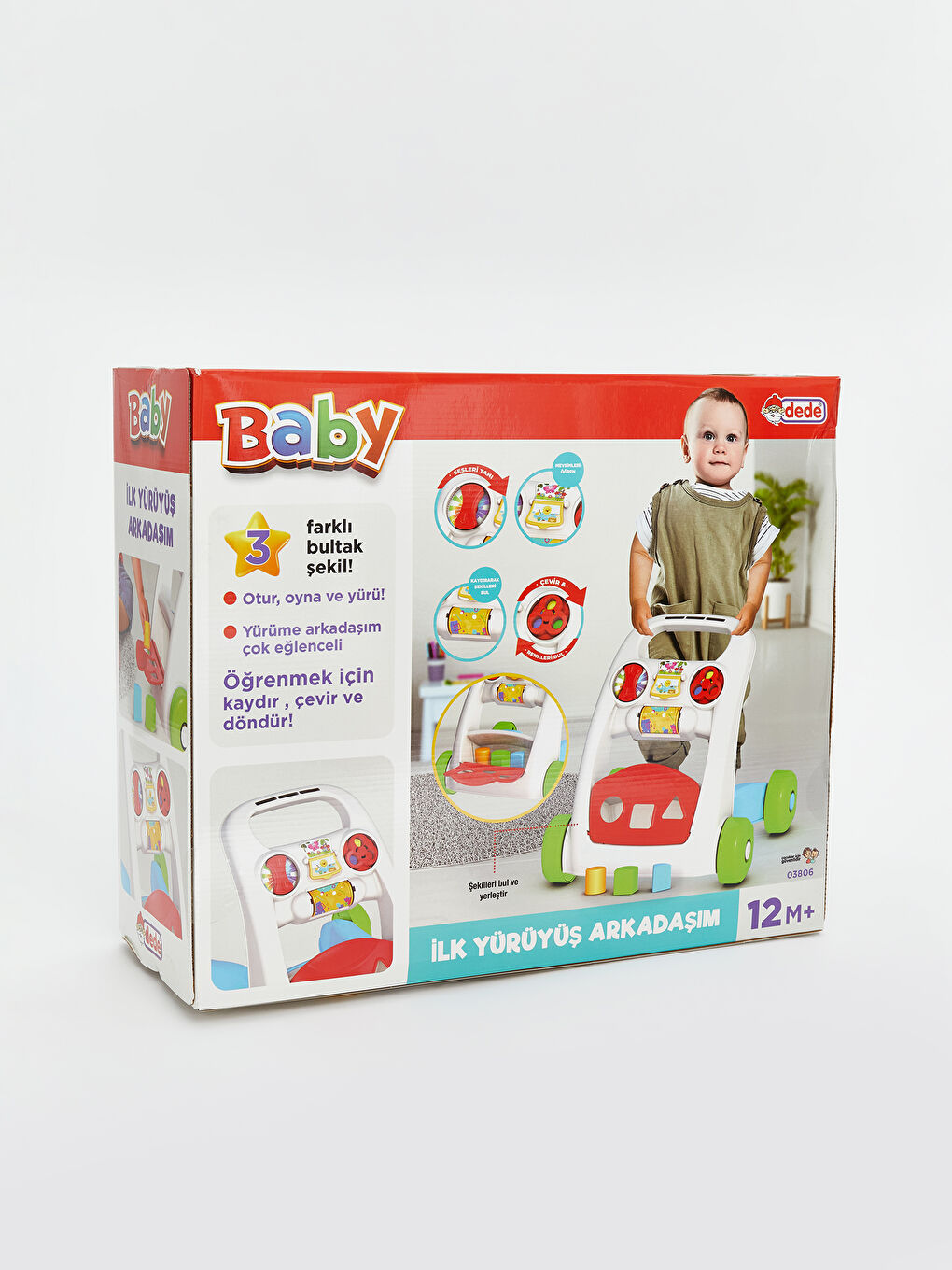 Dede My First Car Walking Friend Toy -S5M506Z4-M0T