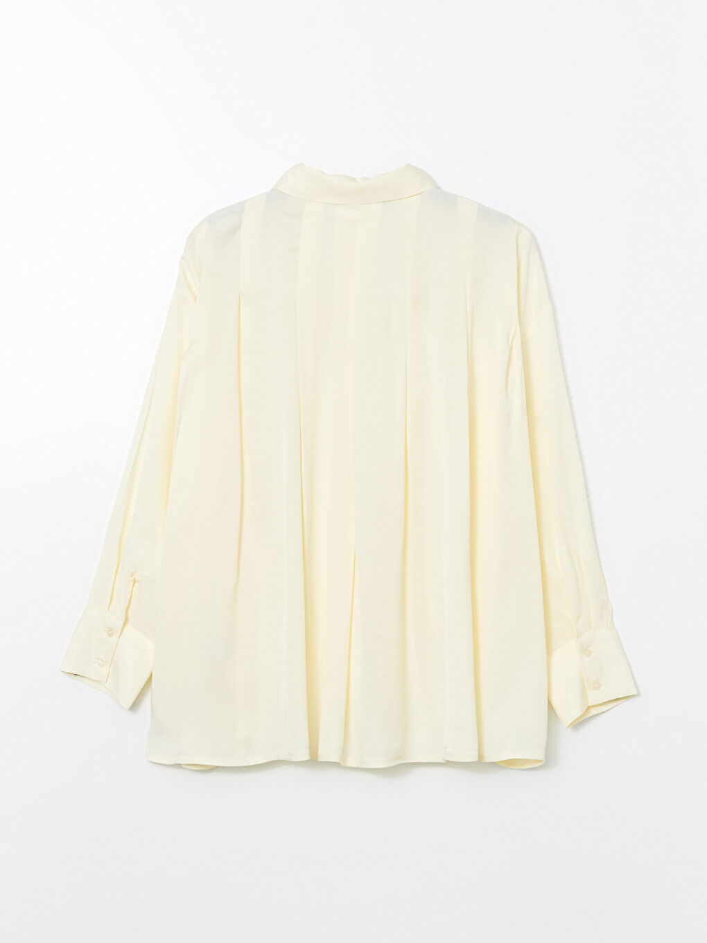LCW Modest Sari Oversize Kadın Gömlek Tunik - 1