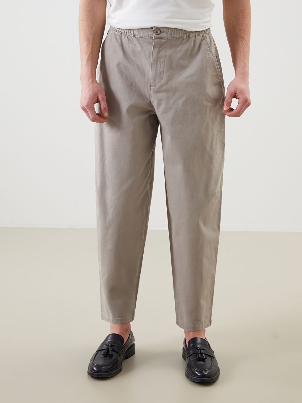Comfortable Fit Men's Trousers -S5M598Z8-SHF