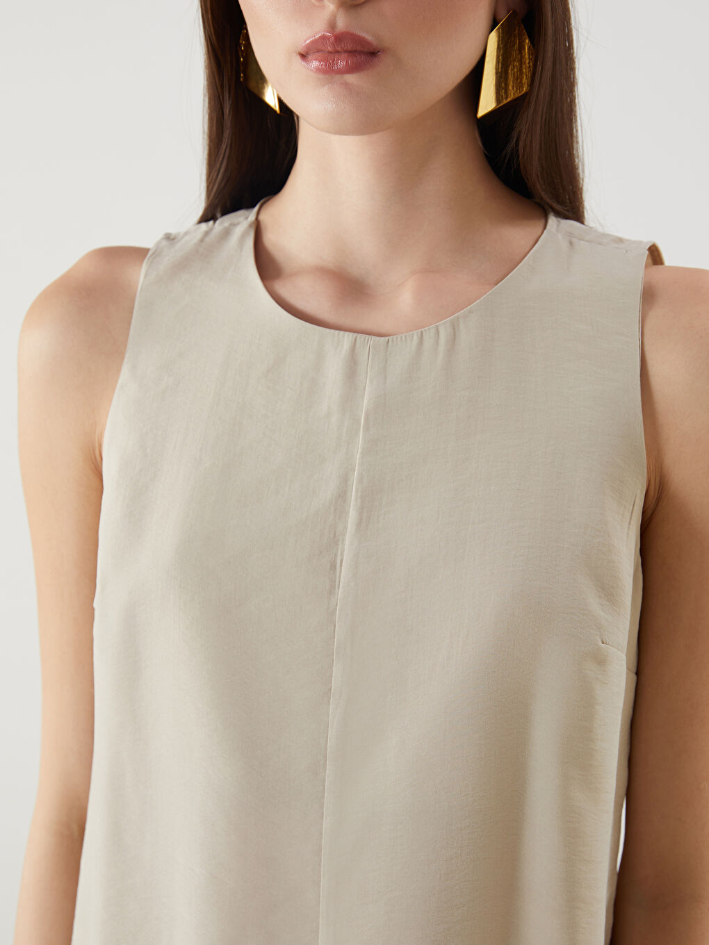 Woman BEIGE Dress -S5M630Z8-YCG