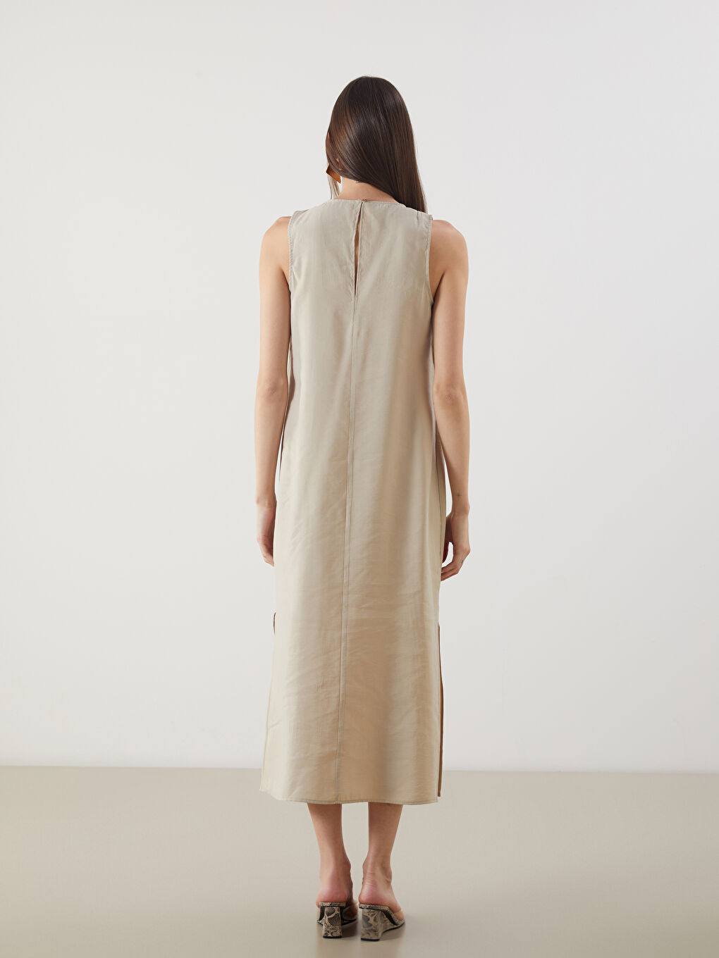 Woman BEIGE Dress -S5M630Z8-YCG