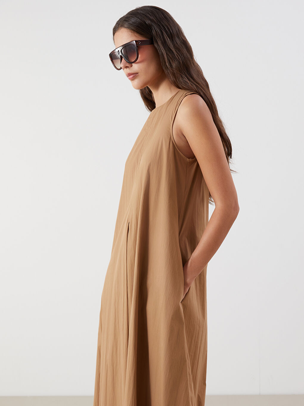 Woman BROWN Dress -S5M637Z8-GZK