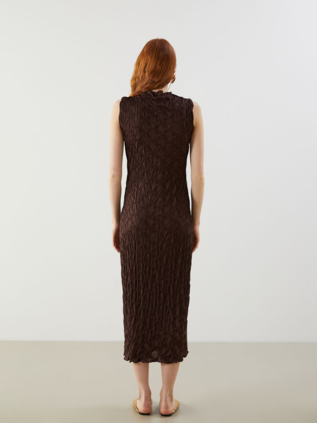 Woman BROWN Dress -S5M638Z8-HSK