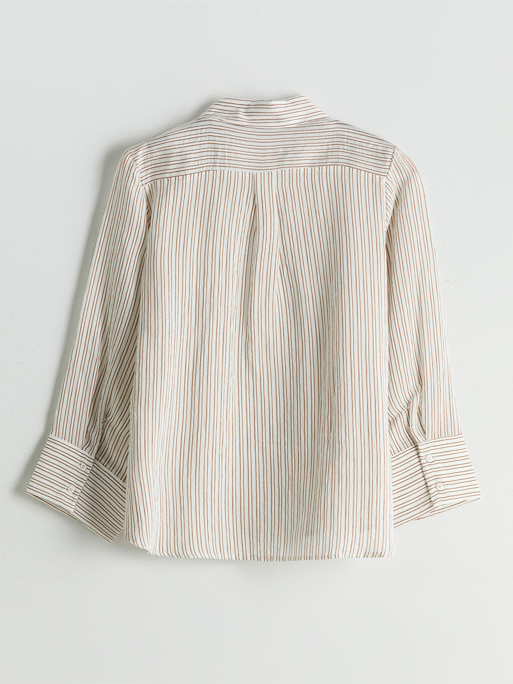 striped oversize women's shirt -S5M652Z8-LFC