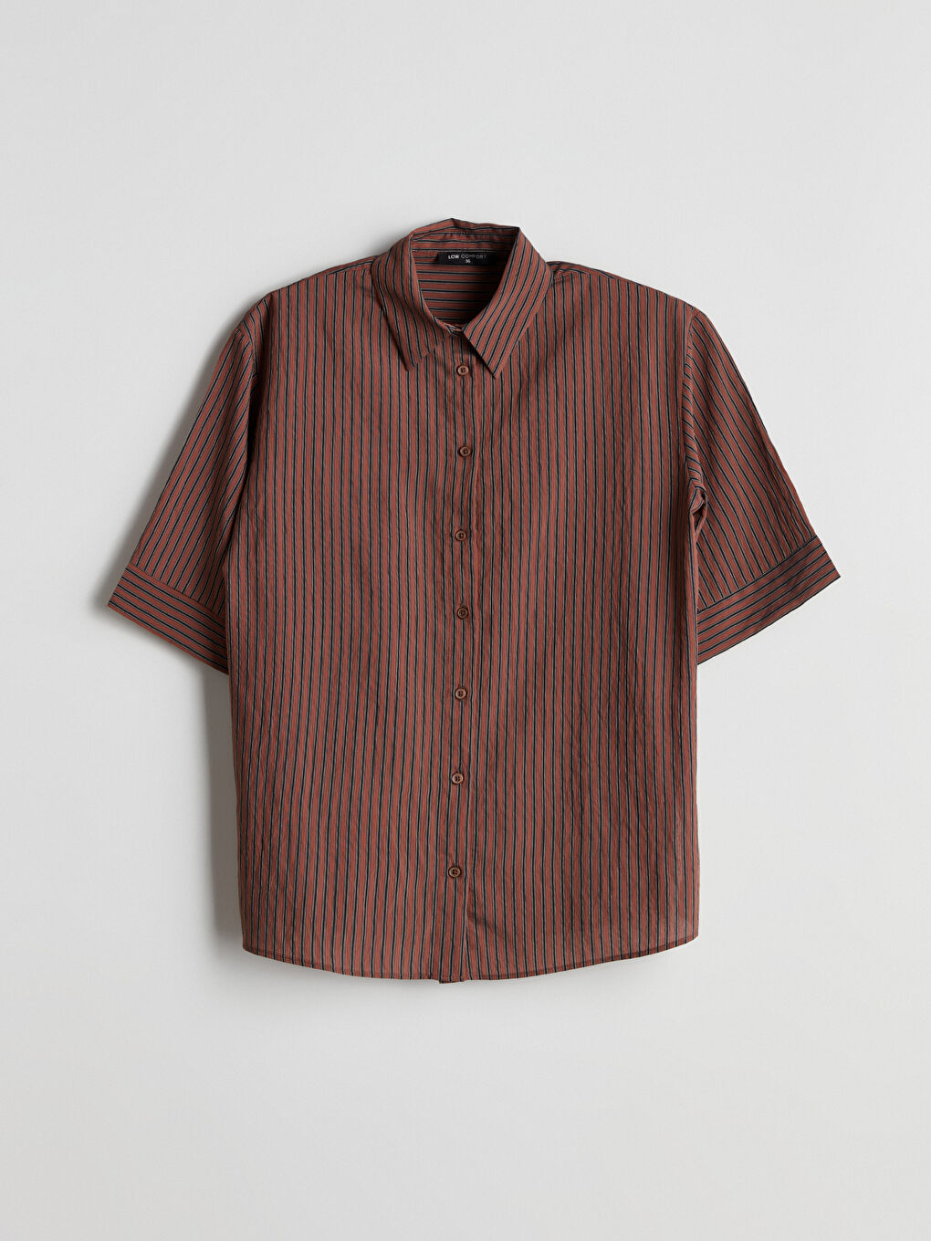 striped oversize women's shirt -S5M653Z8-LET