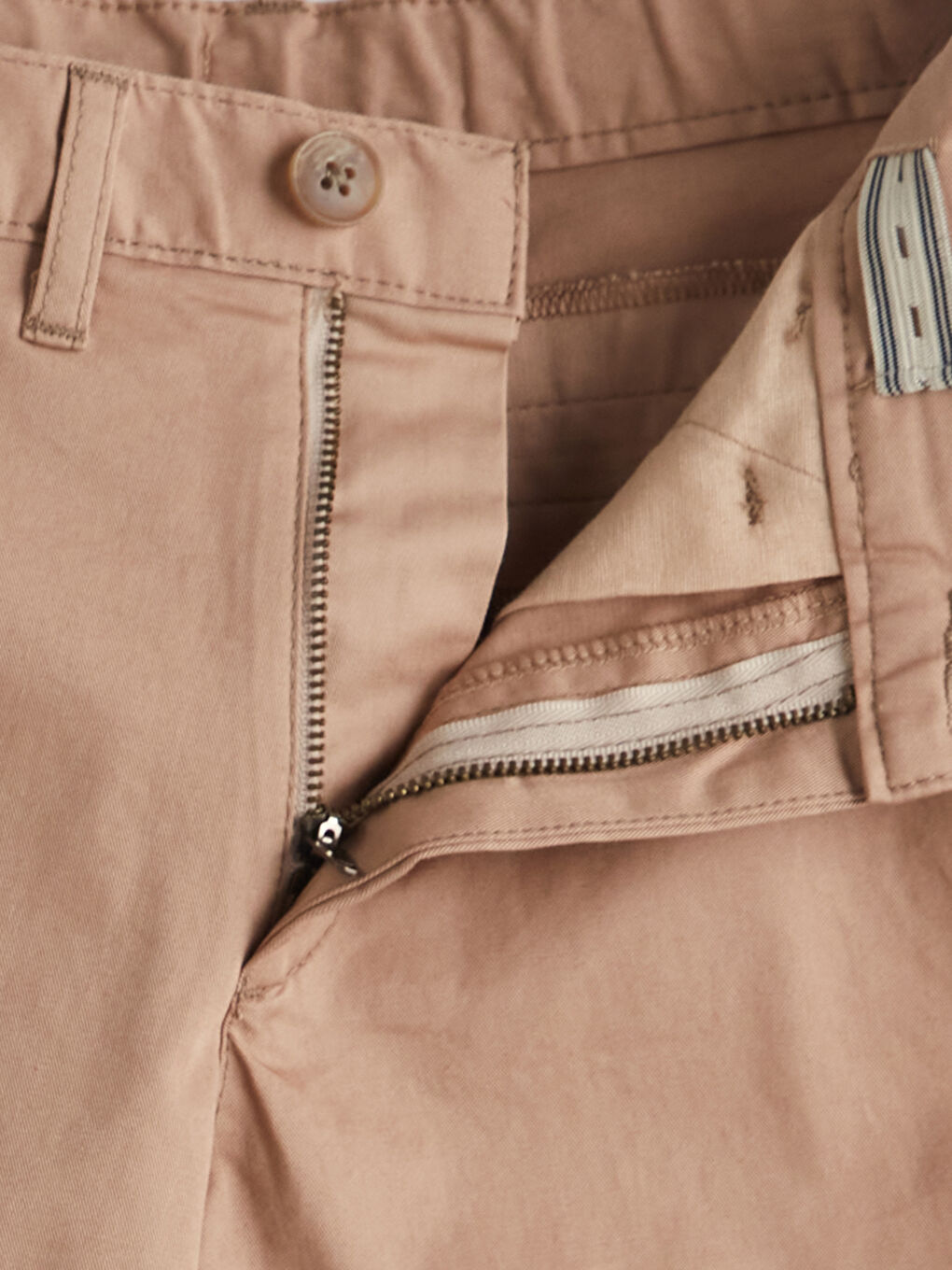 Bej Beli Ayarlanabilir Lastikli Erkek Çocuk Şort-3