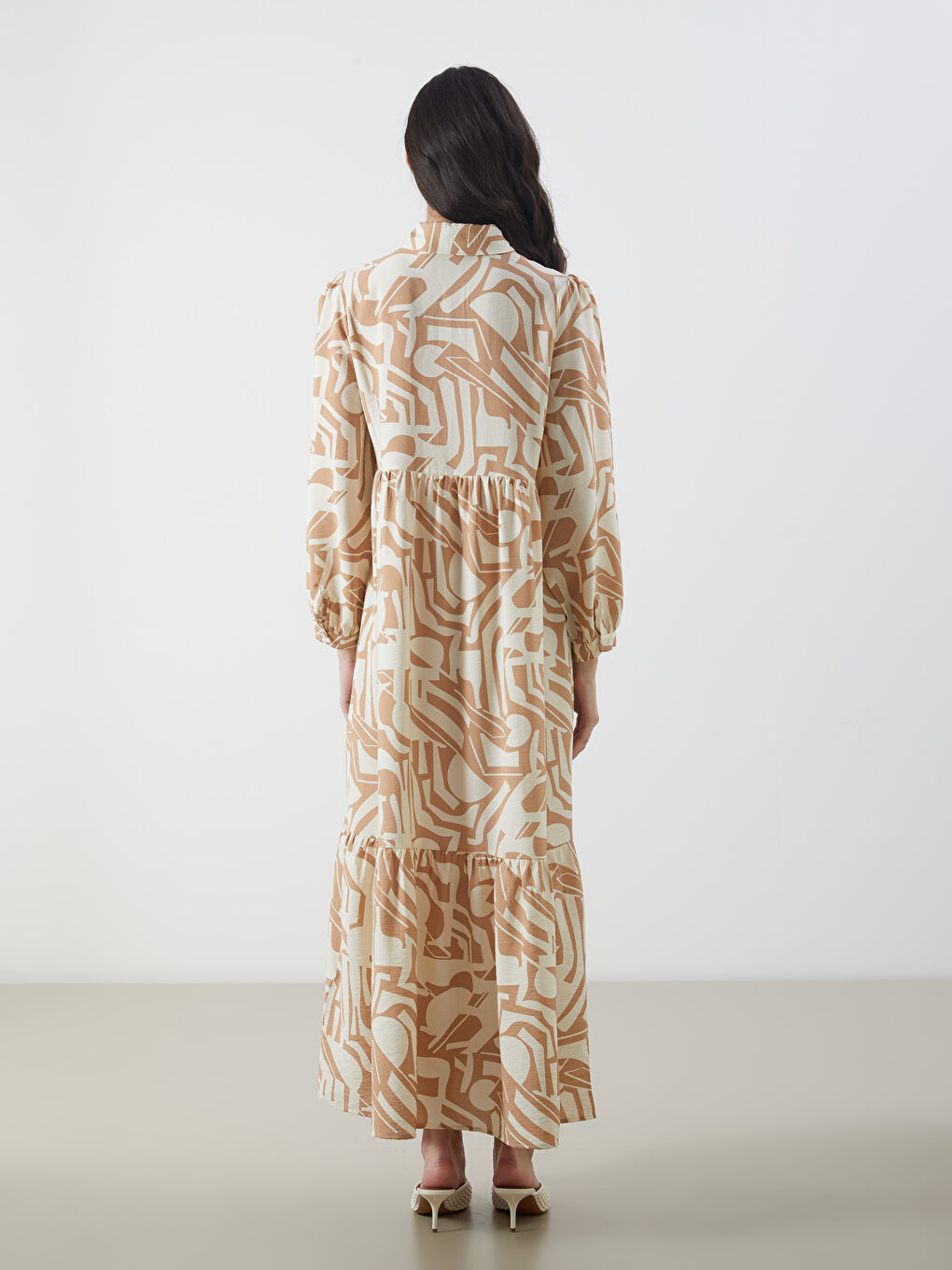 Woman BEIGE Dress -S5M691Z8-LQB