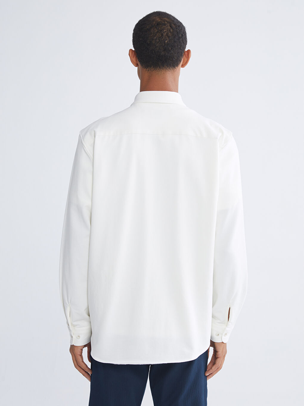 Schlankes Langarmhemd für Herren-6