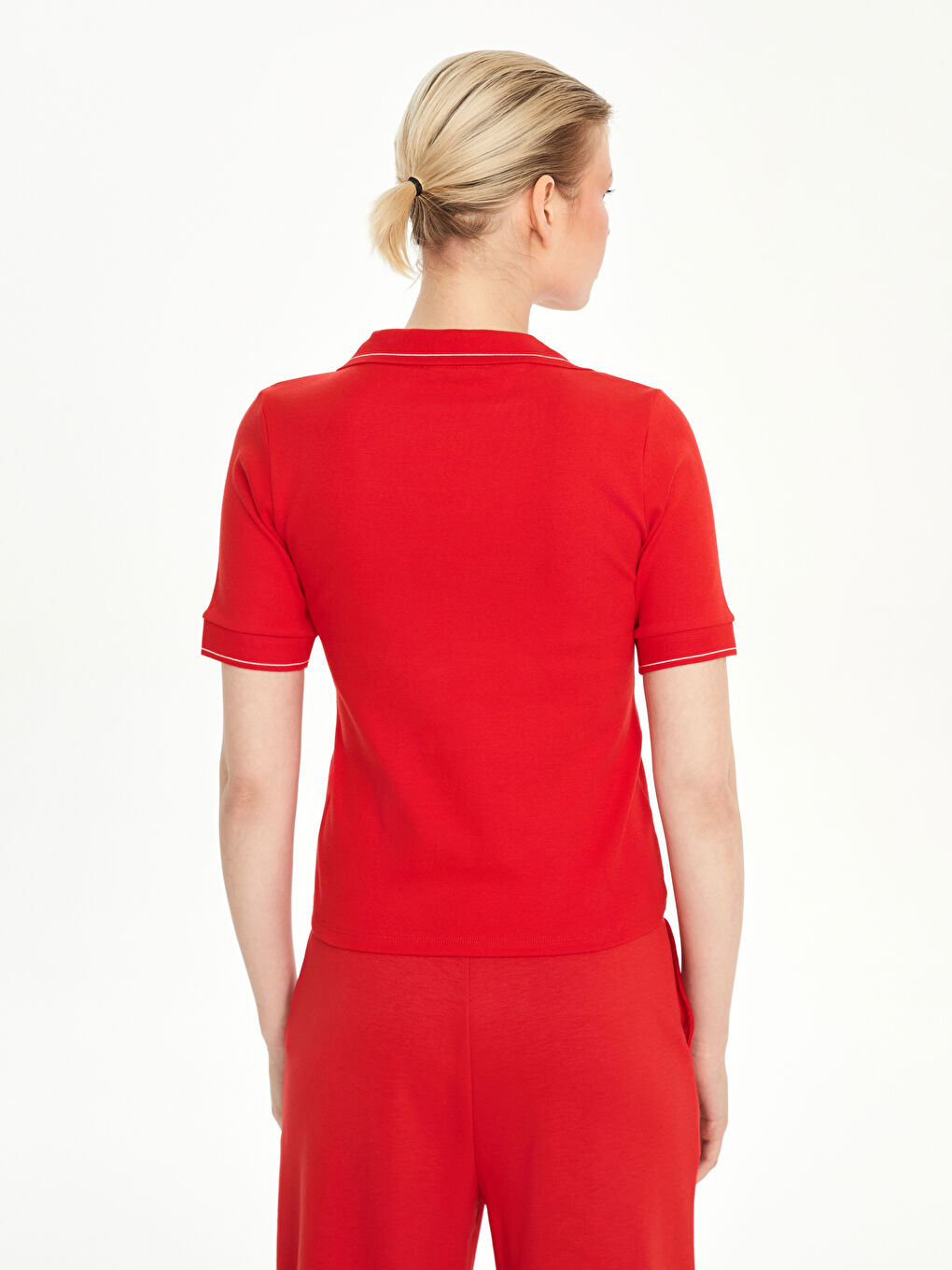Polo Neck Women's T-Shirt -S5M725Z8-KYV