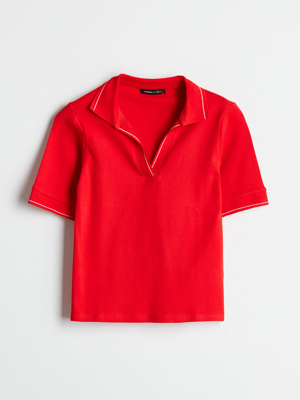 Polo Neck Women's T-Shirt -S5M725Z8-KYV