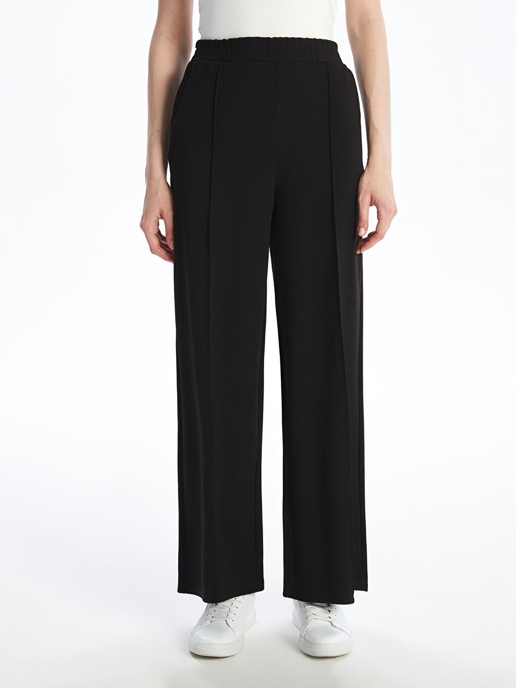 Women's Sweatpants with Elastic Waist -S5M727Z8-CVL