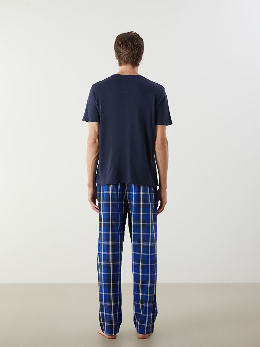 Regular Fit Men's Pyjama Set -S5M735Z8-RFF