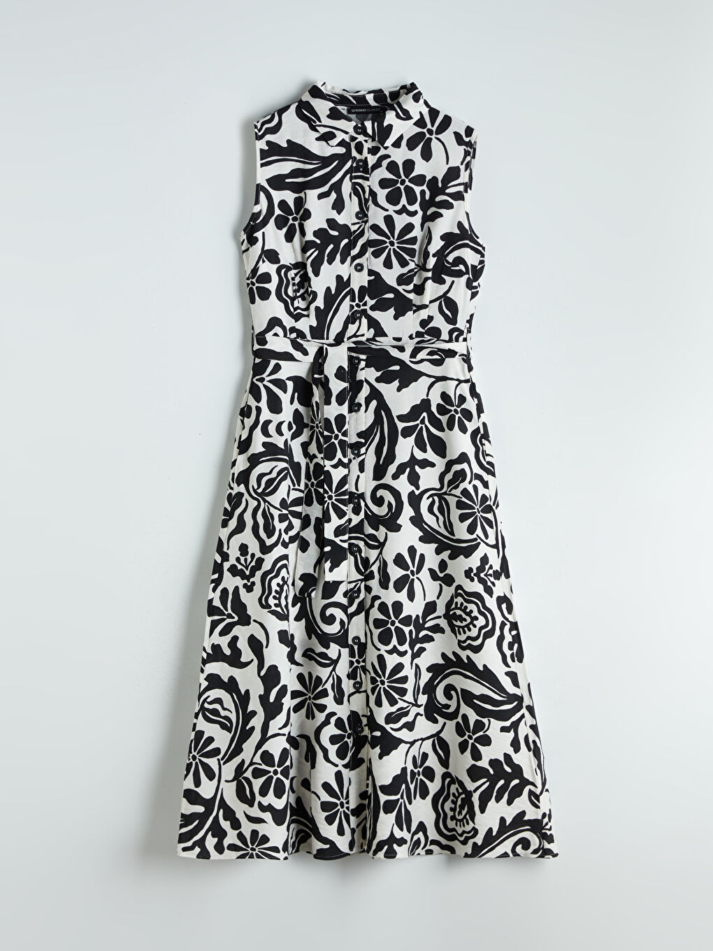 Woman BLACK Shirt Dress -S5M822Z8-LQJ