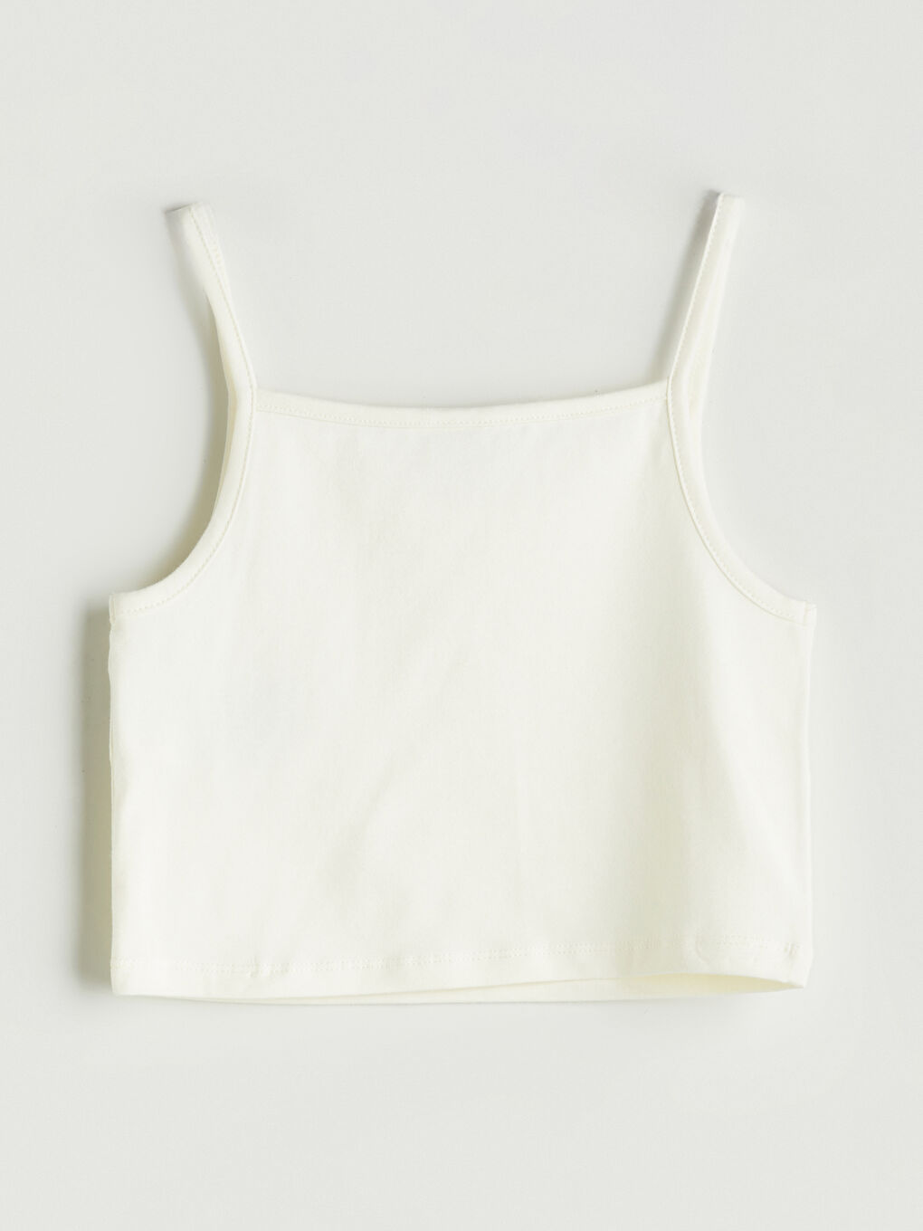 Sarı Kare Yaka Kız Çocuk Atlet-2