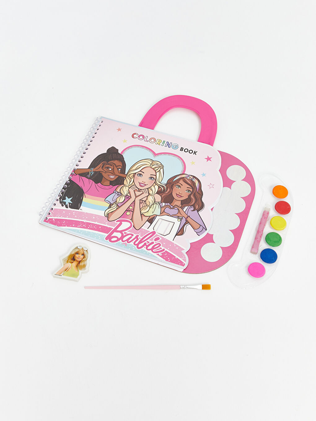 LCW ACCESSORIES Barbie Printed Painting Set -W5BJ36Z4-M0T