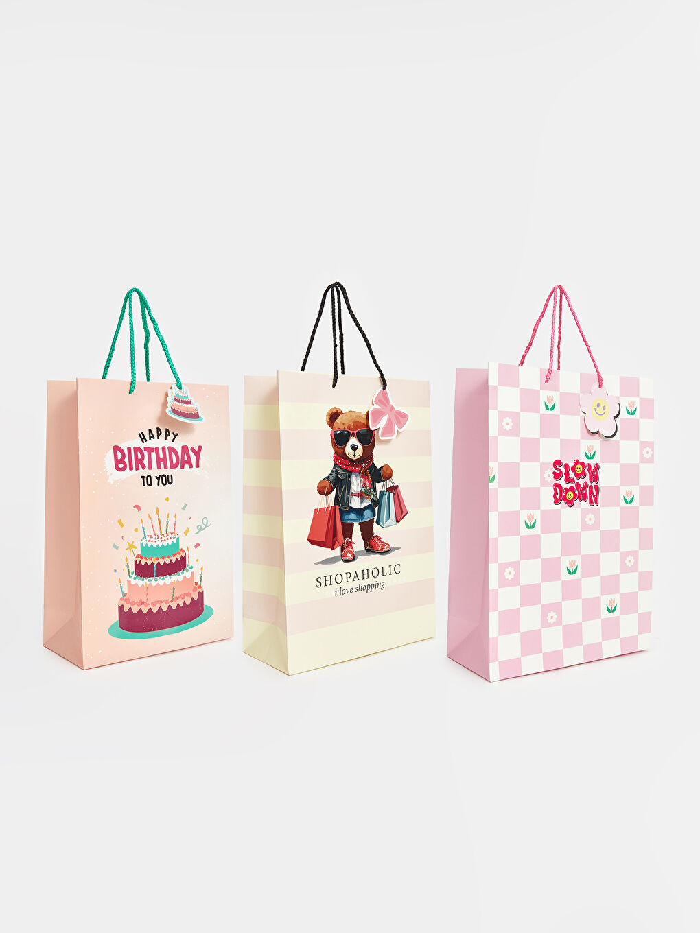 LCW ACCESSORIES Printed Paper Bag -W5BK05Z8-M0T