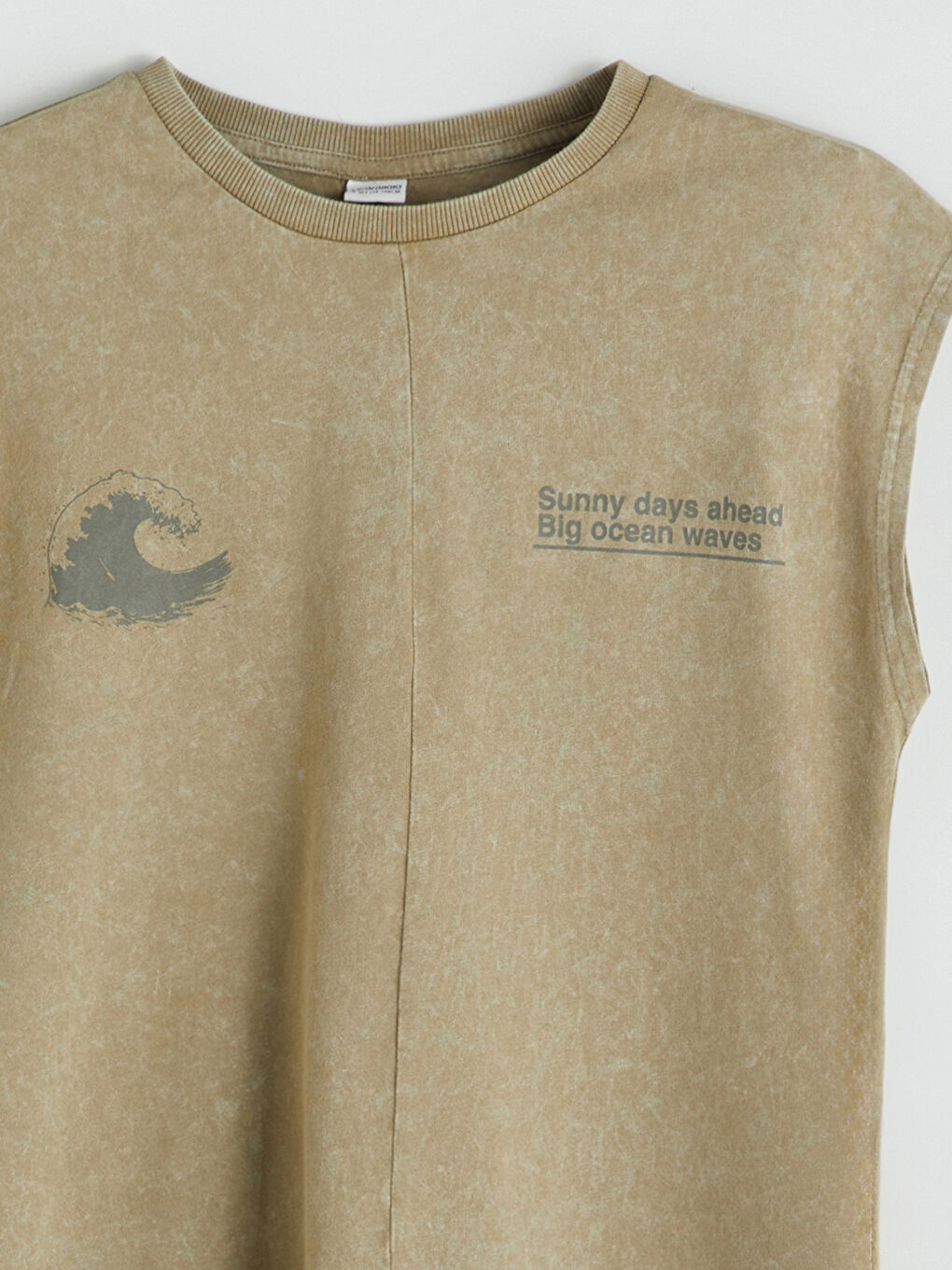 LCW Kids Crew Neck Boys' Tank Top -S5M854Z4-GYP