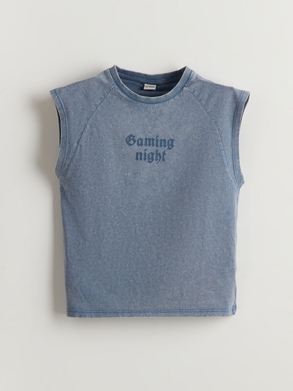 LCW Kids Crew Neck Printed Boys' Vest -S5M855Z4-YLA