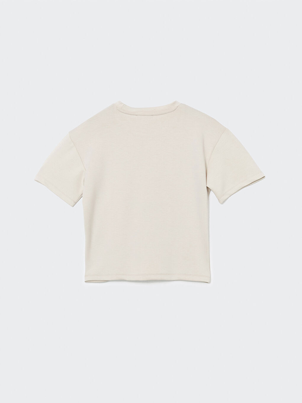 Crew Neck Printed Women's T-shirt -S5M904Z8-DEC