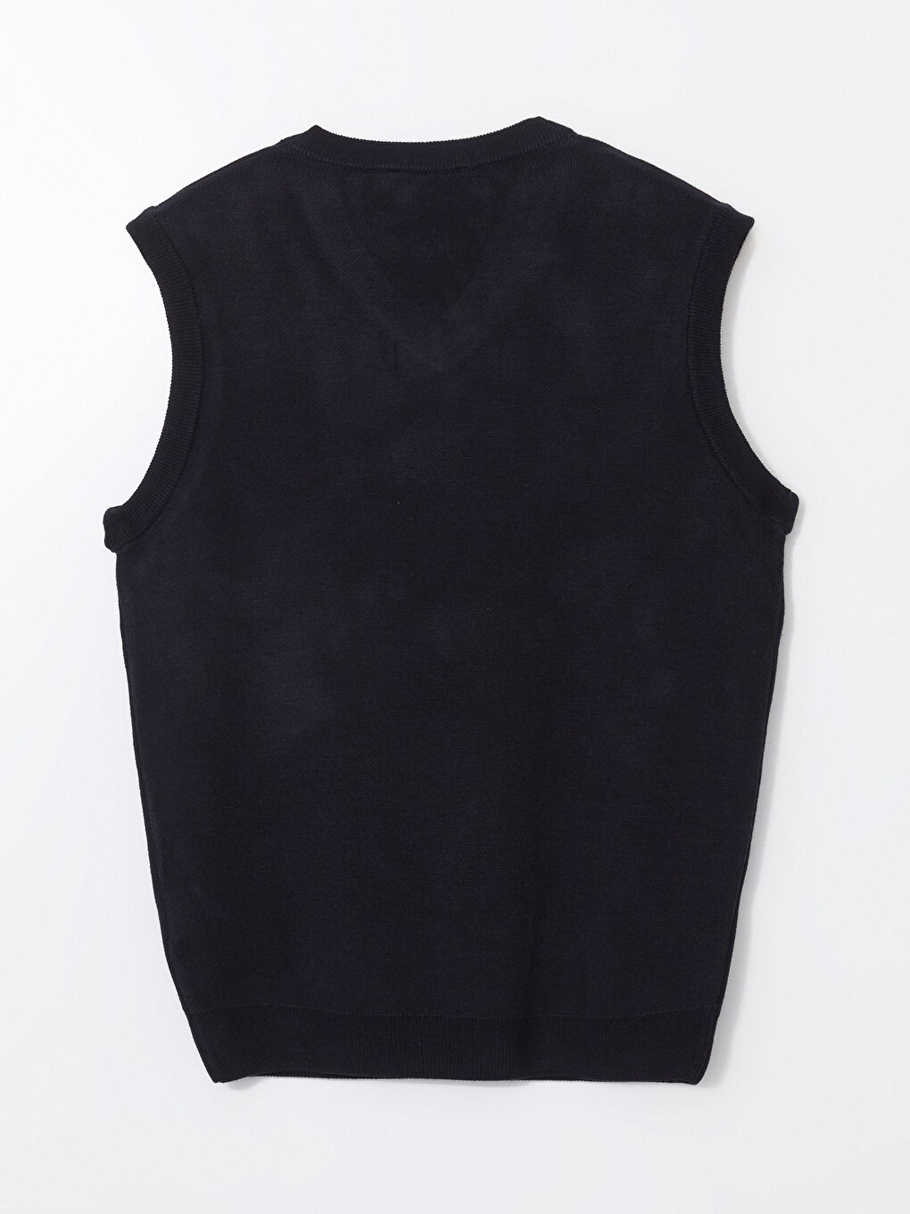 Standard Fit V Neck Men's Knitwear Sweater Vest -S5M906Z8-RFH