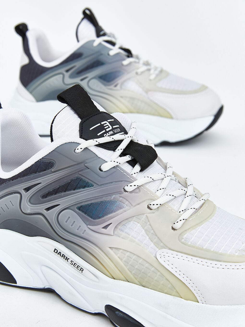 Siyah Bağcıklı Erkek Spor Ayakkabı-2