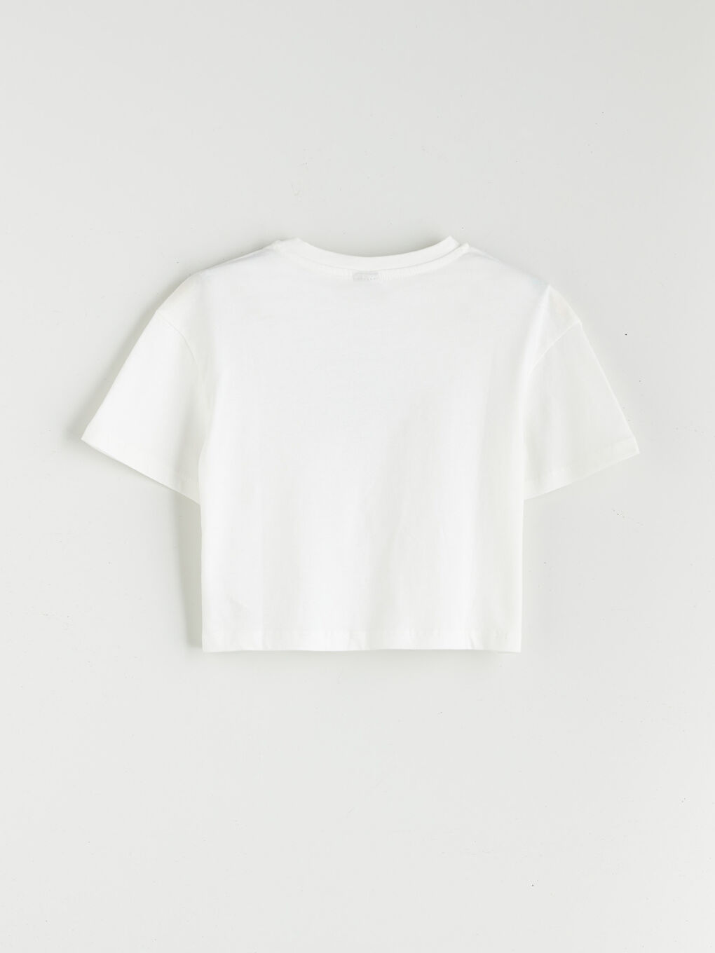 Crew Neck Paris Printed Girls' T-Shirt and Pants-2