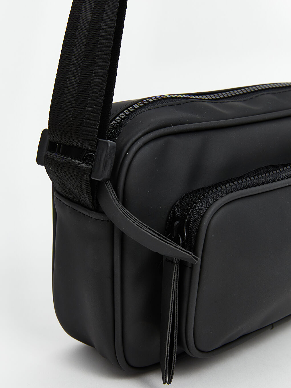 ხელოვნური ტყავის მამაკაცის მხრის ჩანთა-1