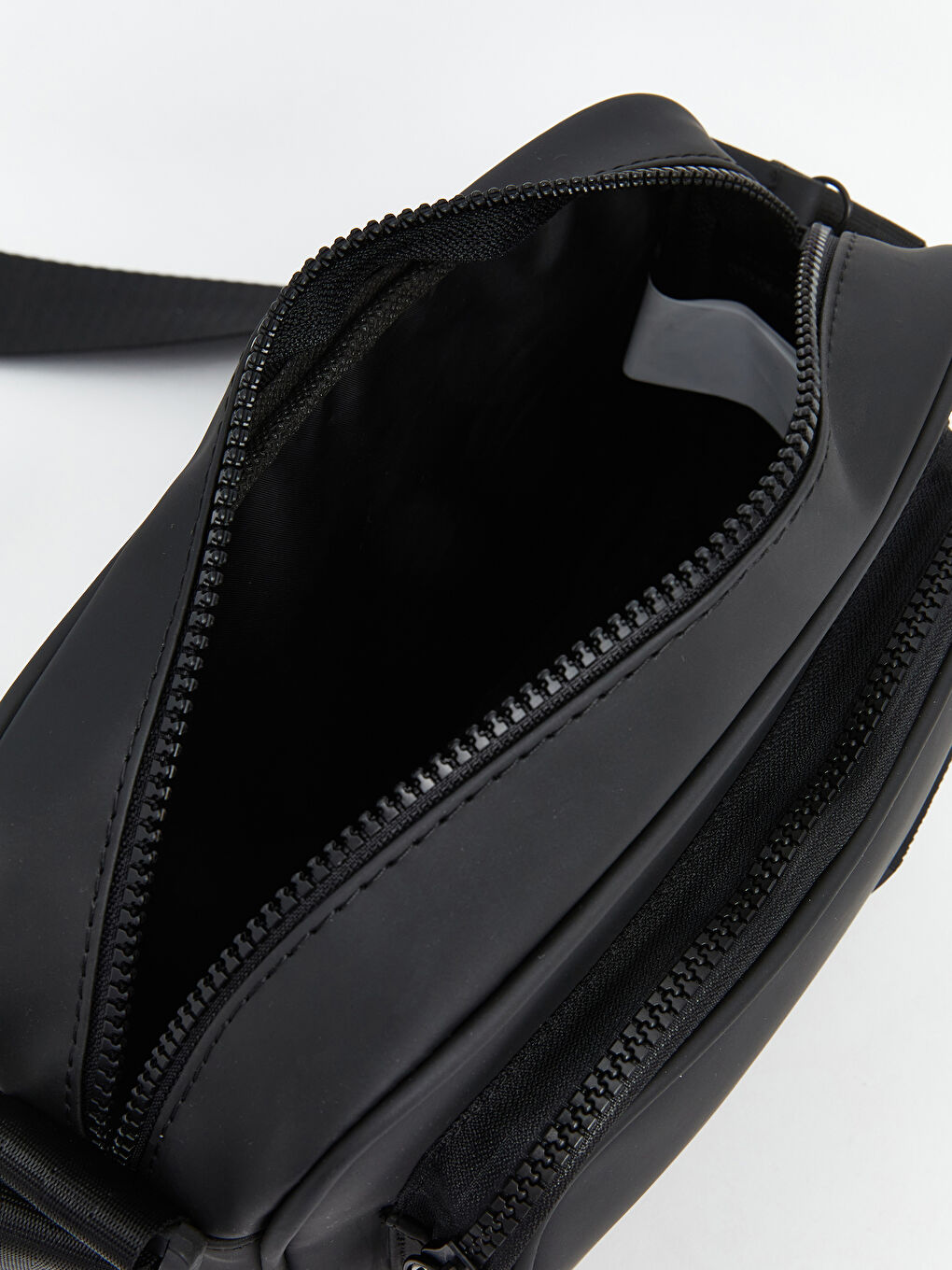 ხელოვნური ტყავის მამაკაცის მხრის ჩანთა-5