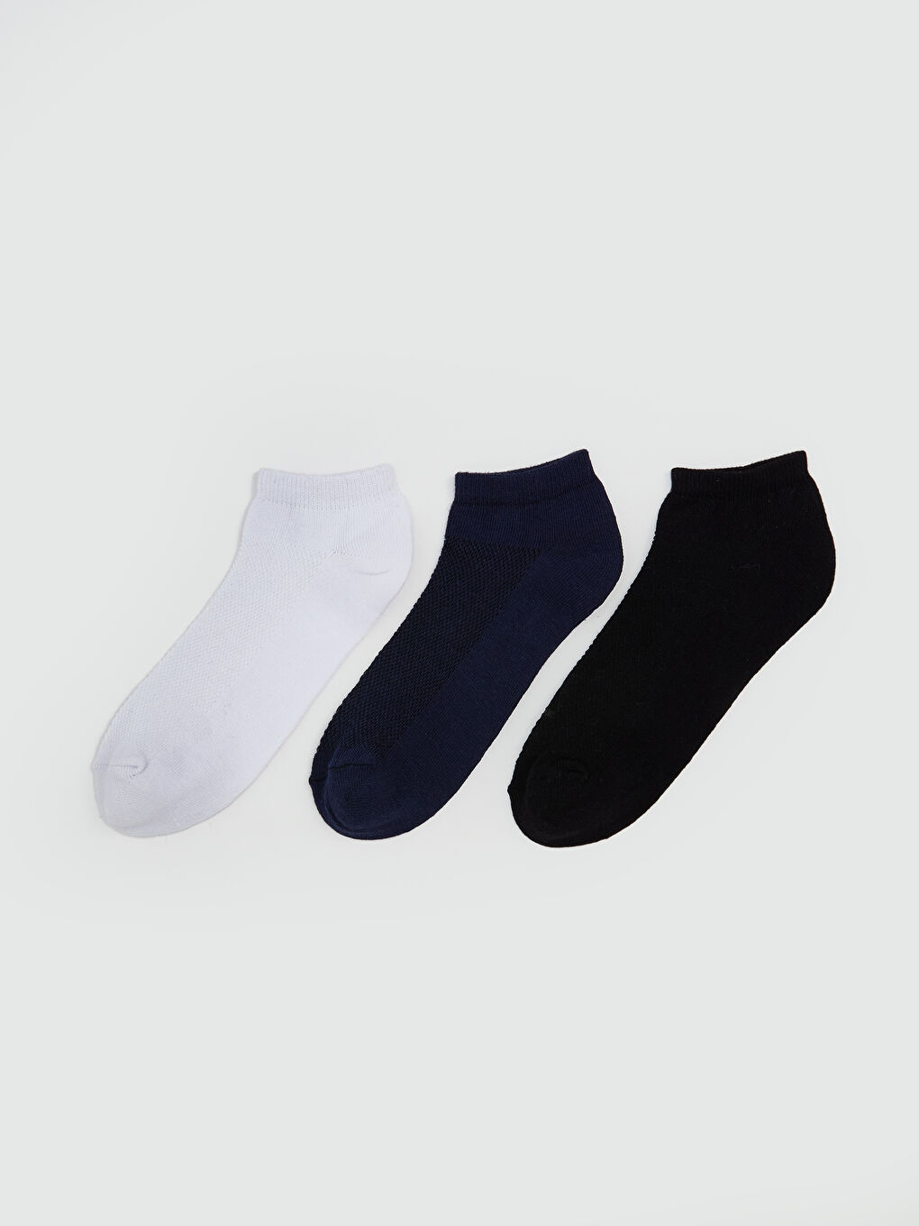 Basic Boys' Trainer Socks 3-pack -S5M984Z4-J5E