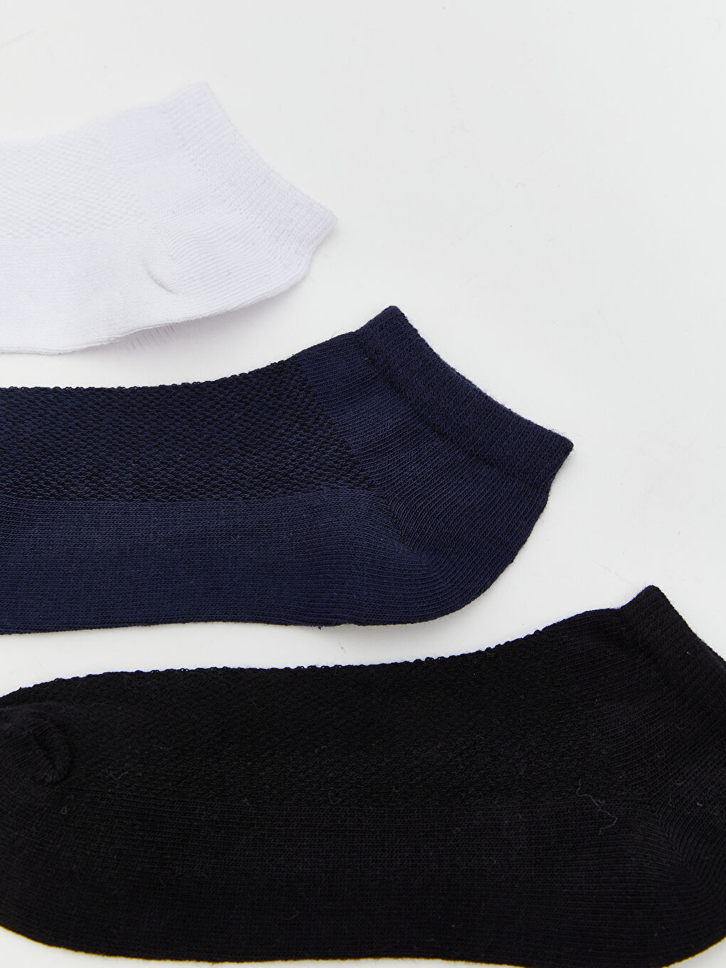 Basic Boys' Trainer Socks 3-pack -S5M984Z4-J5E