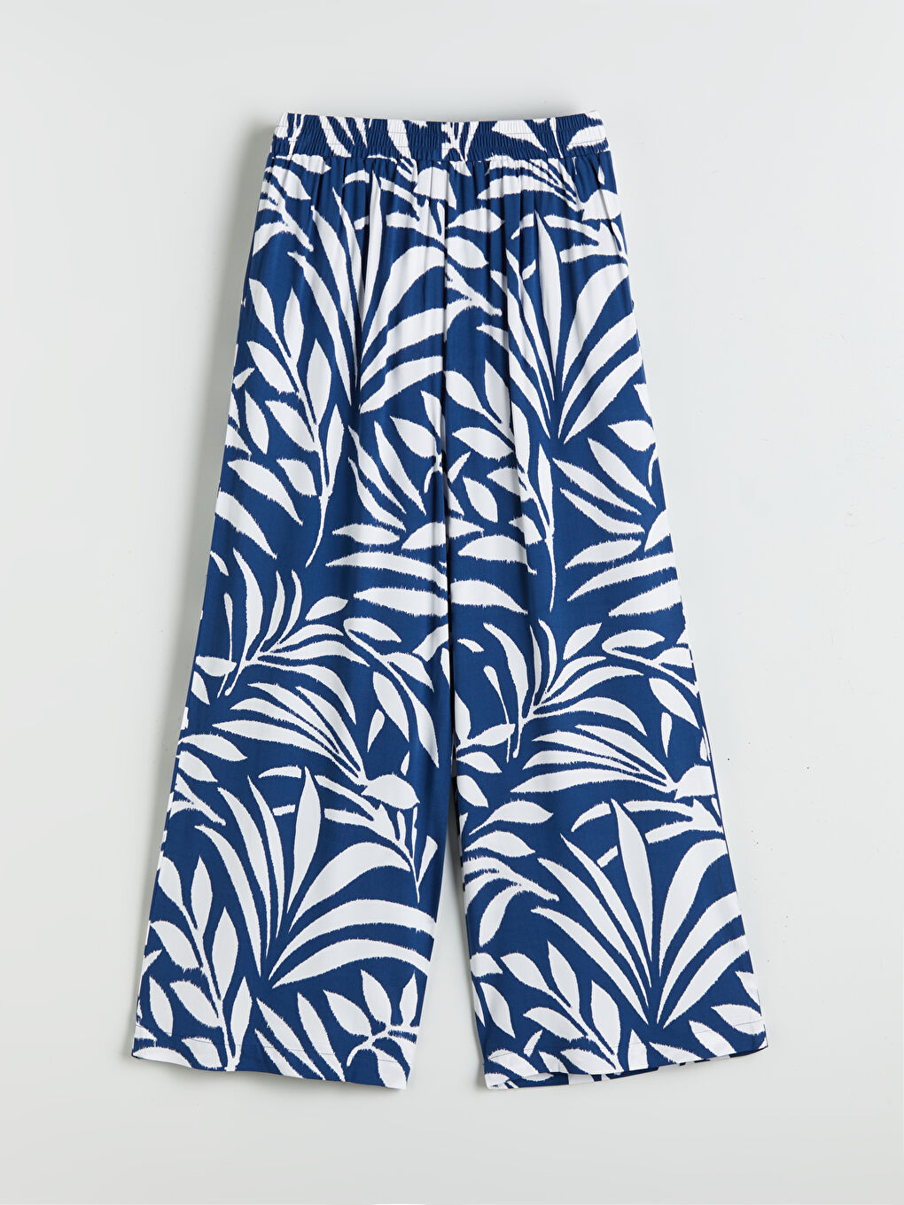 Elasticated Waist Floral Women's Capri-5